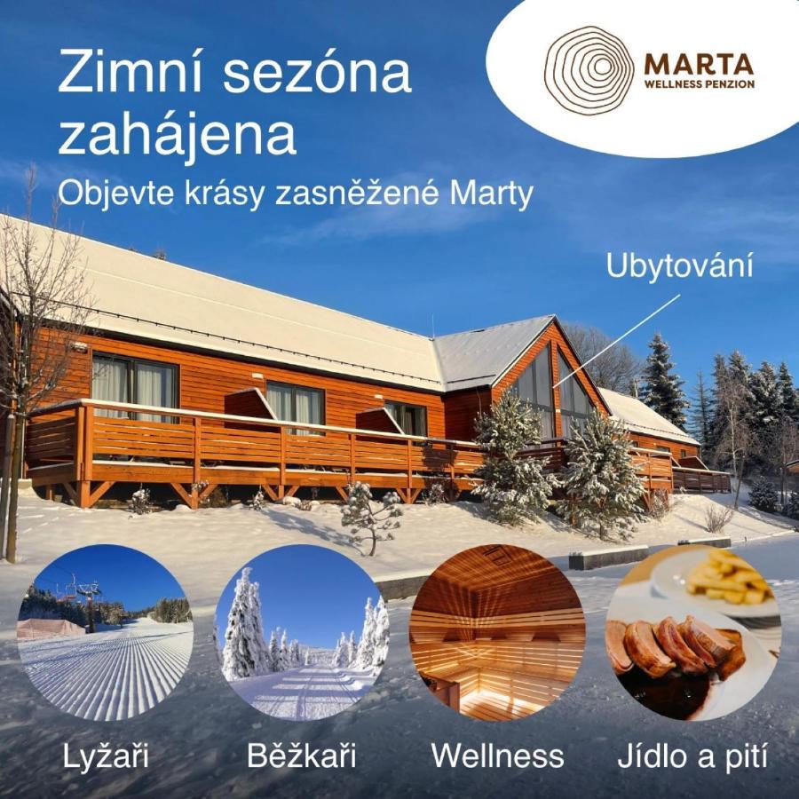 Wellness Penzion Marta Otel Kuklík Dış mekan fotoğraf